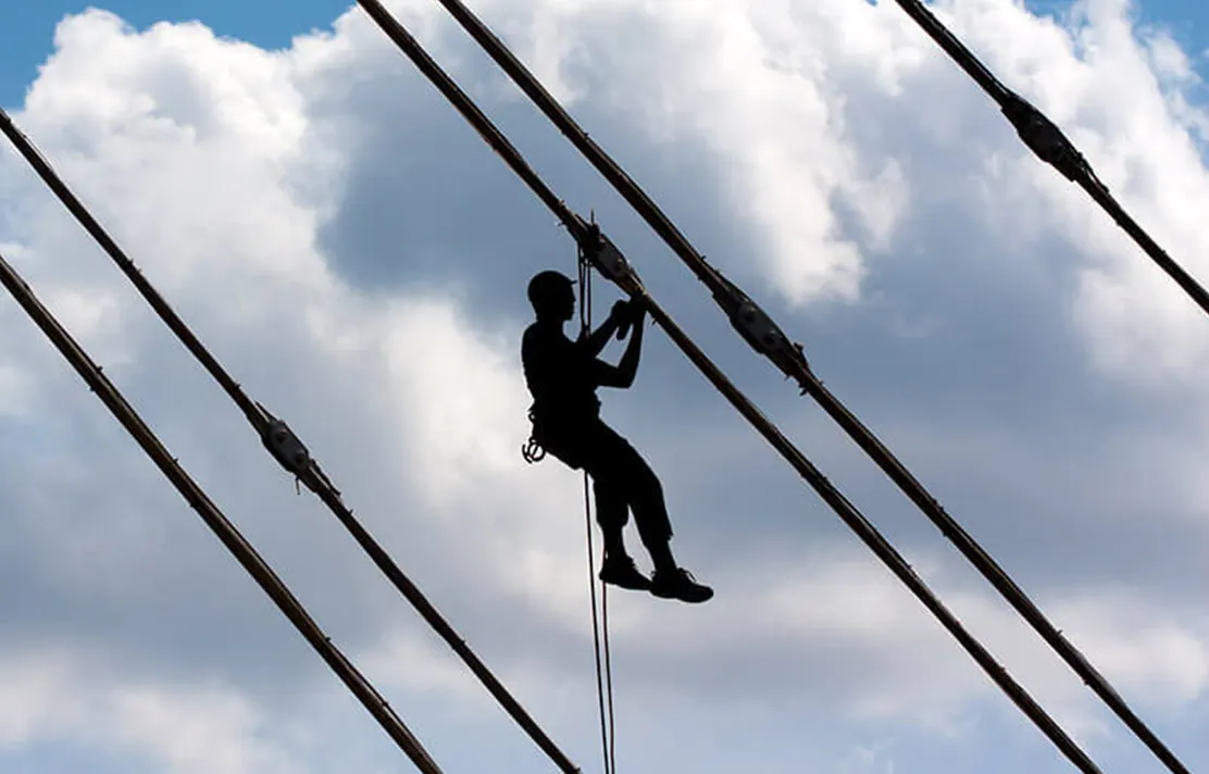 All terrain crane operation